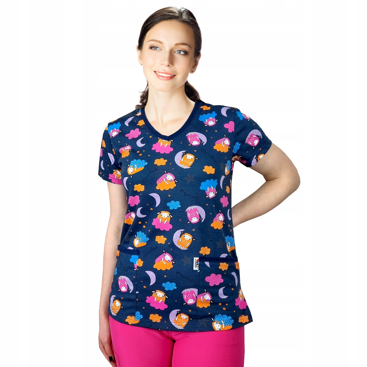 

Bluza medyczna 100% bawełna elastyczna W8 roz. XL