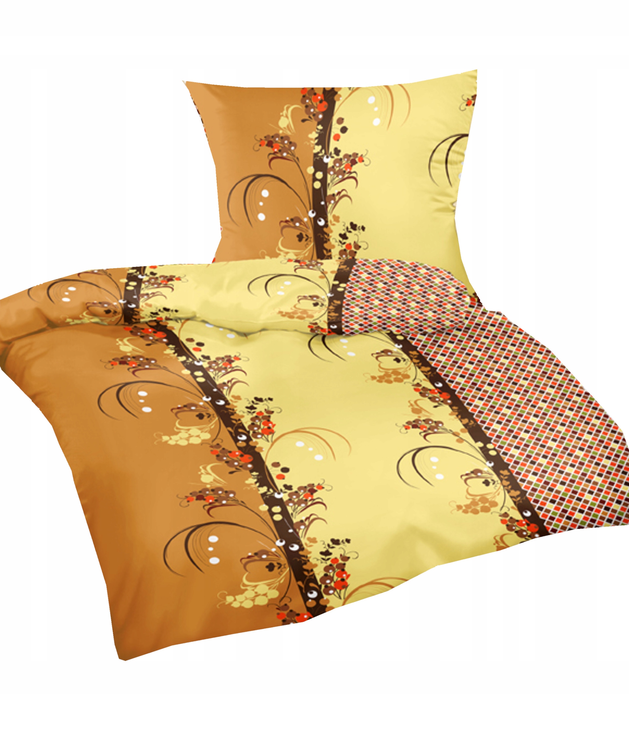 Pościel bawełniana 120x180 50x60 dziecięca graficzna 037bra