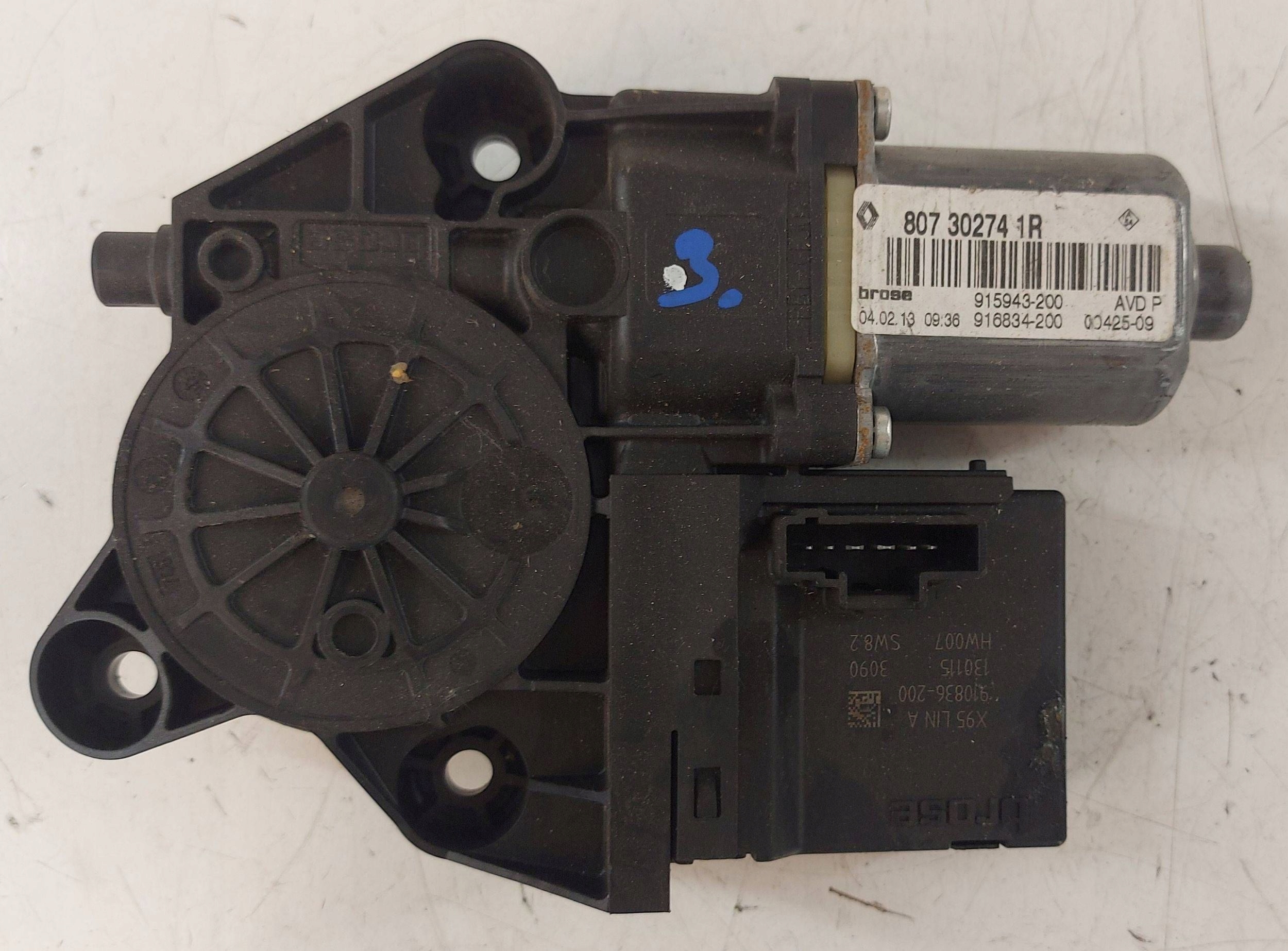 Renault Scenic III mini motor windows door przednich right front
