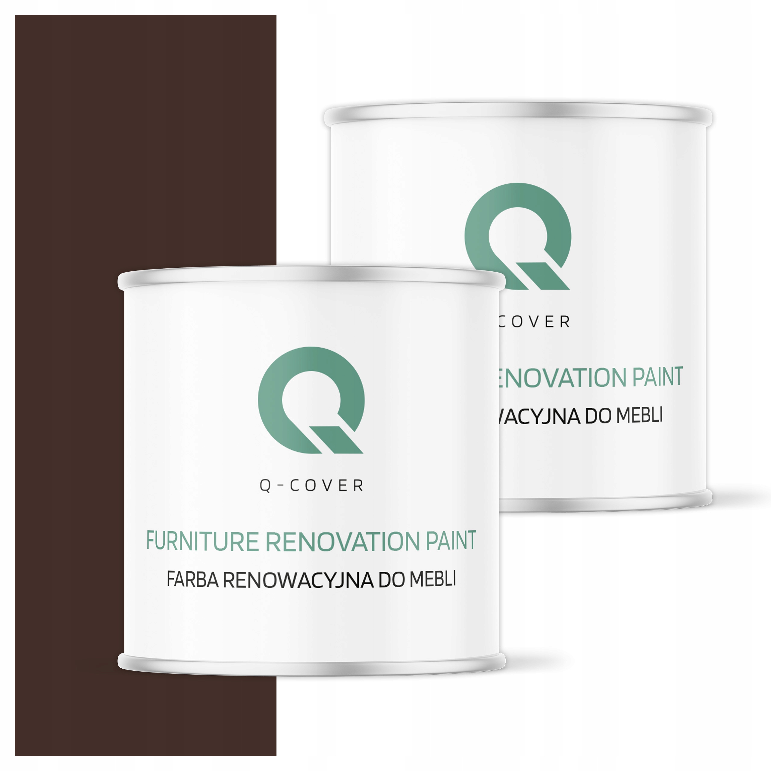 Farba na renováciu nábytku Mdf drevo Dekoratívna Čokoládová Bronz 8017 Mat 2,5L