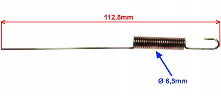 SPRĘŻYNA CZUJNIKA STOPU STOP MOTOROWER JUNAK Producent WM