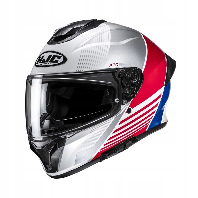 Helma Hjc C71 Morix White/Red veľ.L Darčeky!