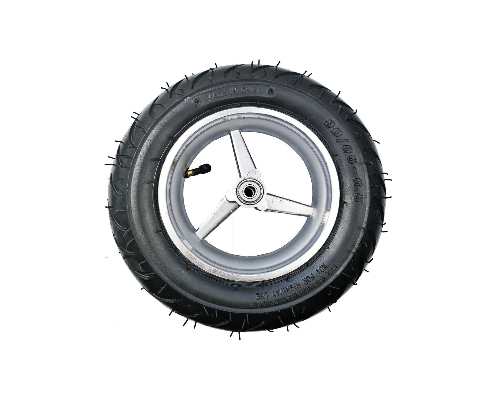 KOŁO PRZÓD KPL. 90-65-6,5 - POCKET BIKE- OPONA + FELGA