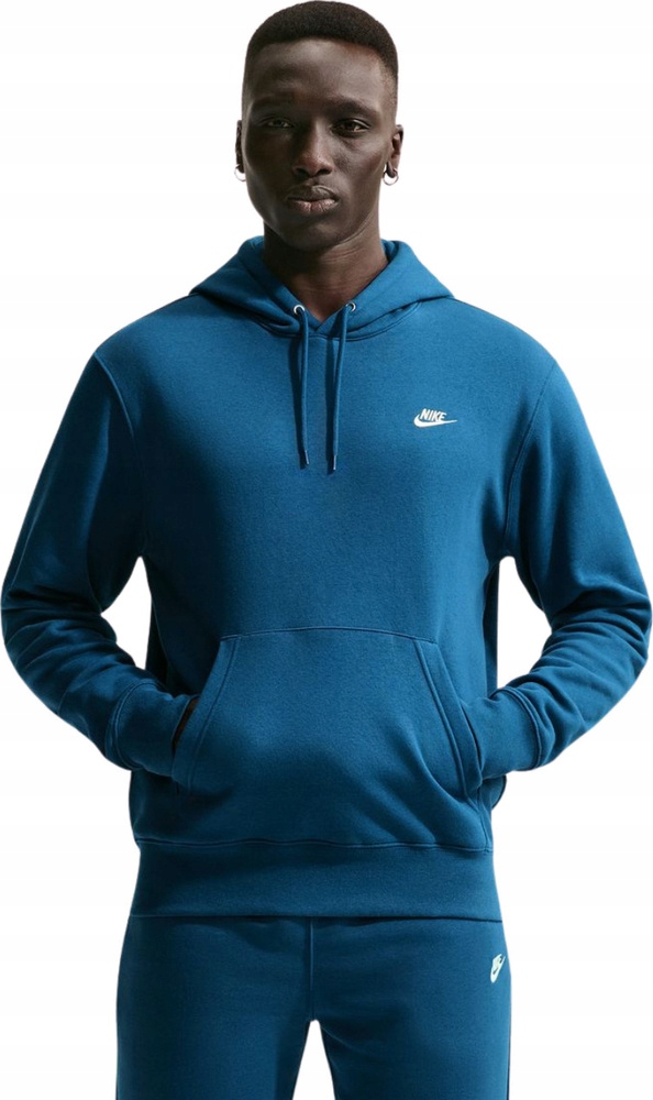 Pánská Mikina Nike Club Bb Modrá FN3859 476 velikost 2XL