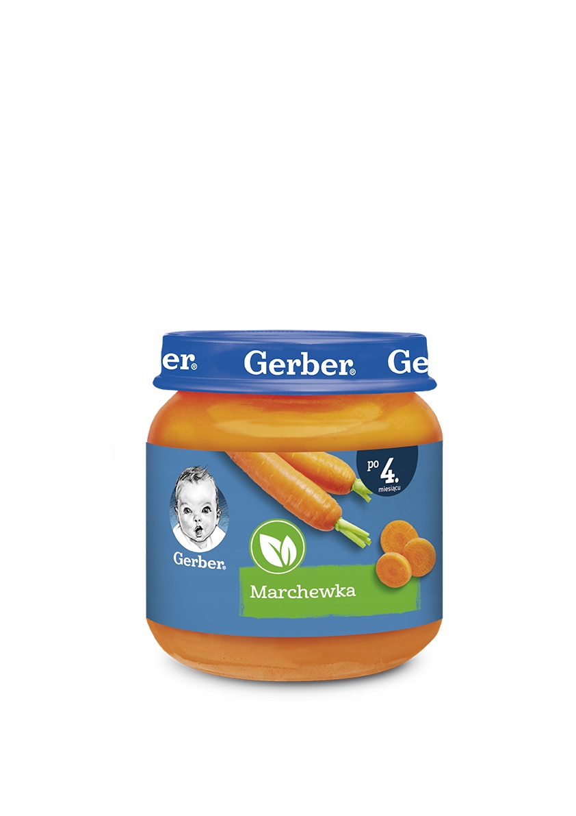 GERBER obiadek marchewka 125g