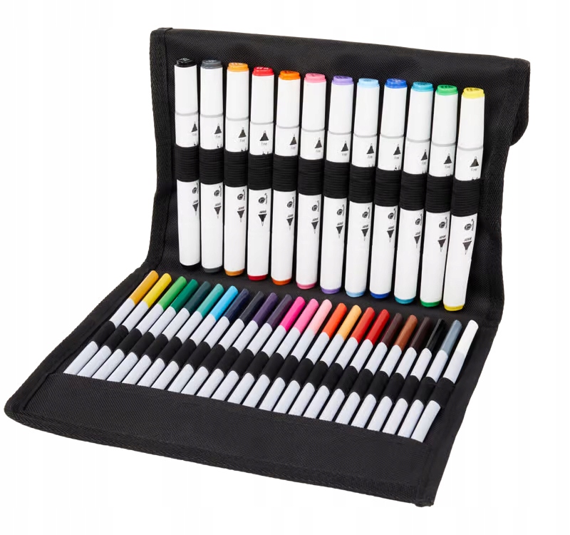 Markery artystyczne wodne kredki akwarelowe zestaw 36 cz do rysowania EAN (GTIN) 8717438460499