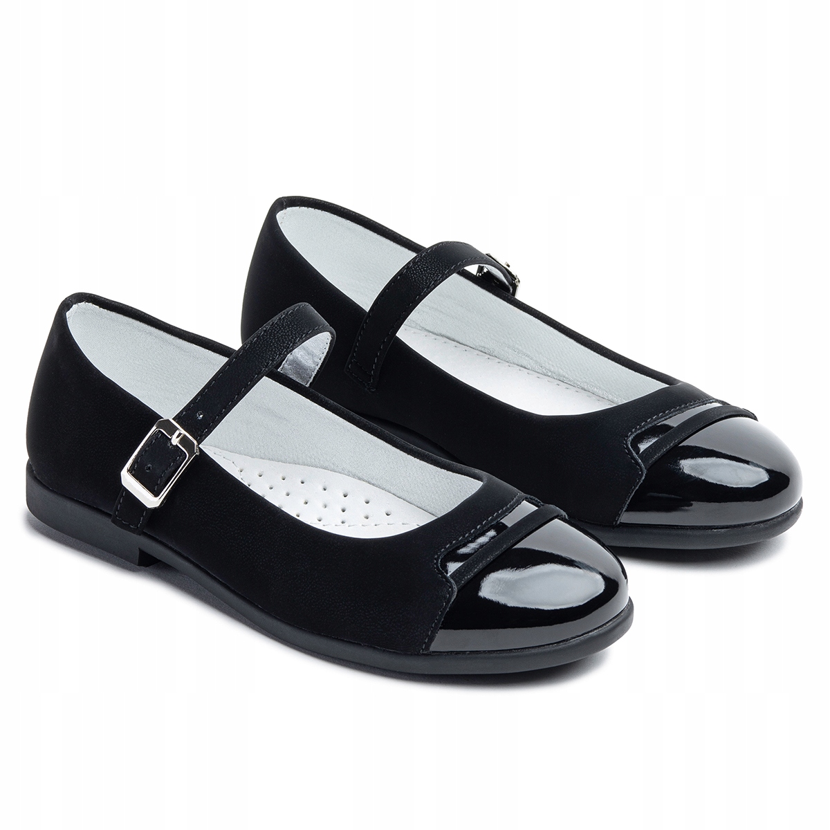 

Baleriny lekkie wkł.SKÓRA miękkie wygodne Wojtyłko