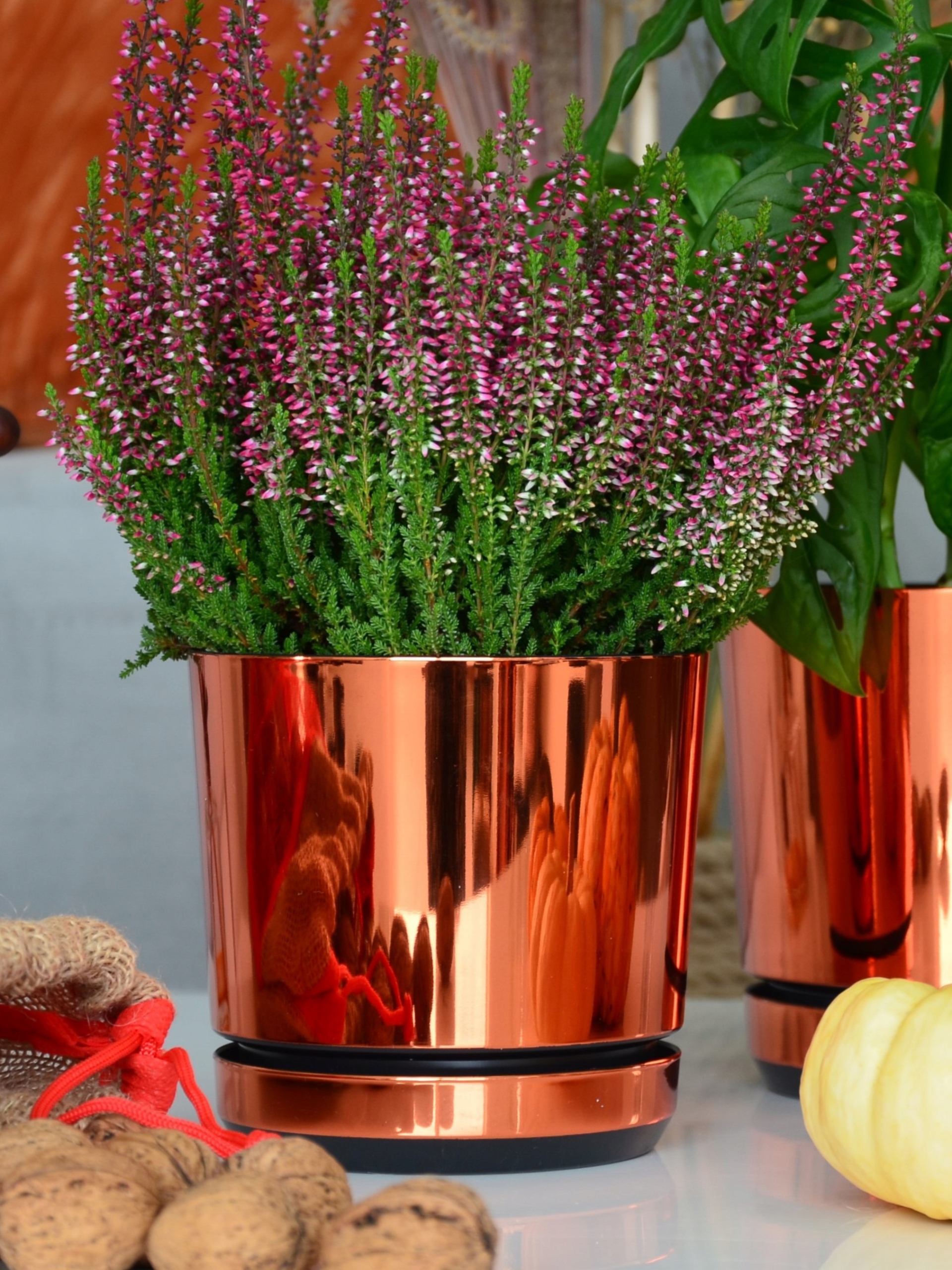 

Doniczka 14 Oranż Połysk glamour pomarańczowa Loft