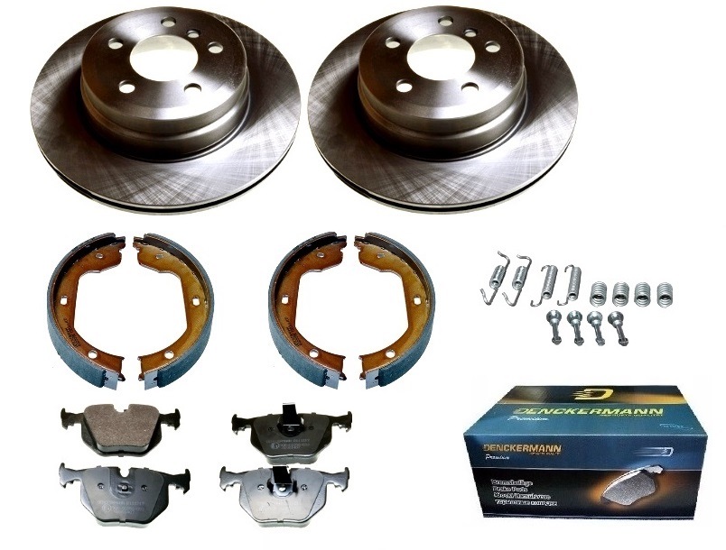kotouče čelisti pružiny Bmw X3 E83 Zadní Sada 320 mm x 22 mm