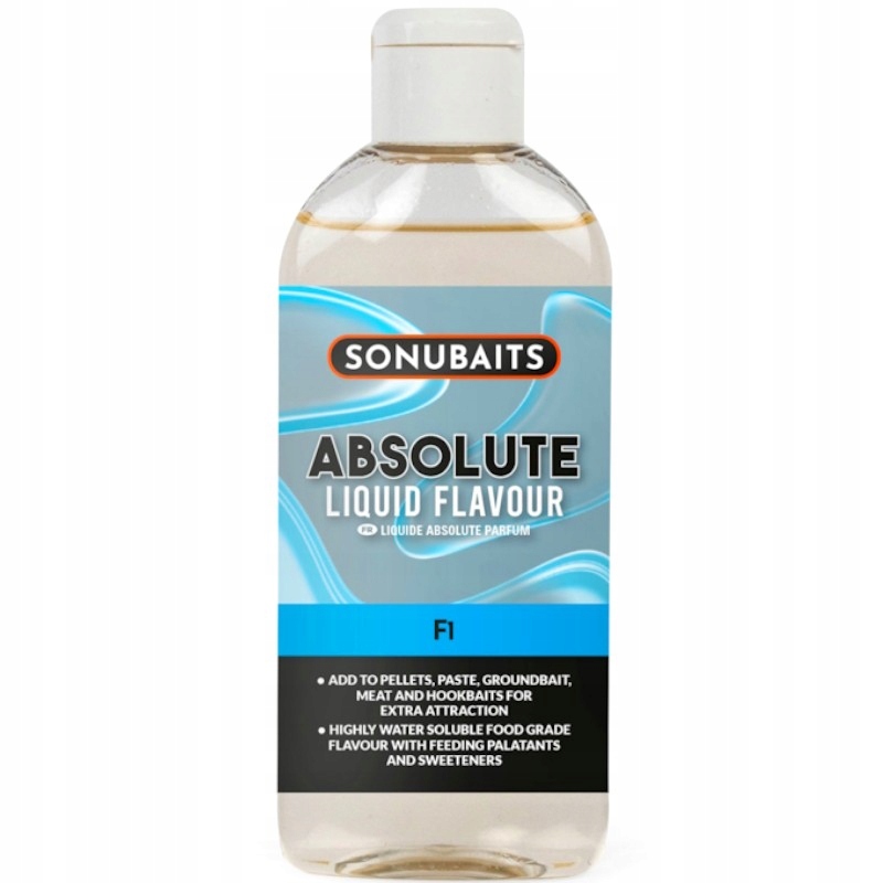 Booster Atraktor Sonubaits Absolute Liquid Sweet F1 200ml Na Karpie Karasie