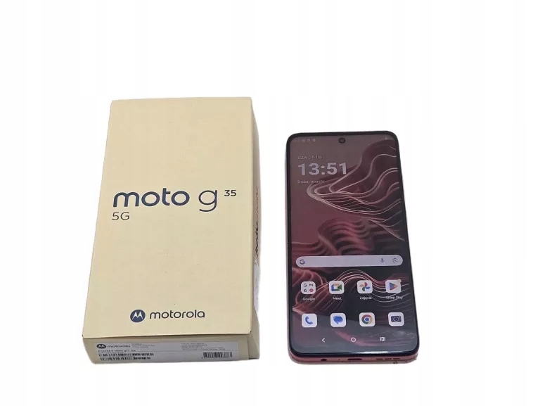 Смартфон Motorola Moto G35 8 ГБ / 128 ГБ 5G красный