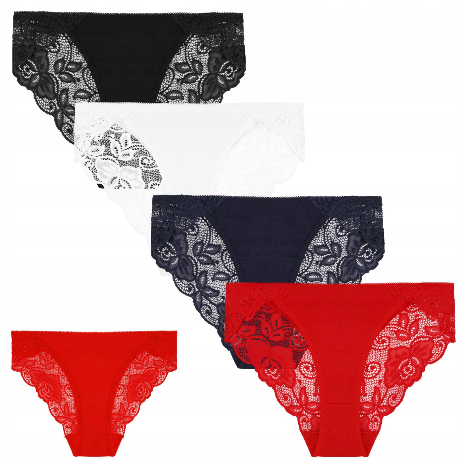 Kalhotky sada 4 barev, bavlněné kalhotky Moraj XXL