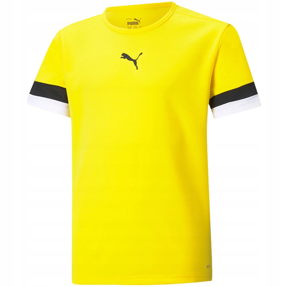 Koszulka dla dzieci Puma teamRISE Jersey Jr żółta R. 164