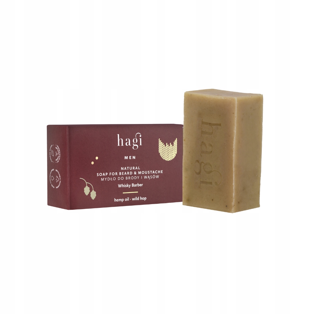 Mydło do brody Hagi Whisky Barber 100 g 100 mlb