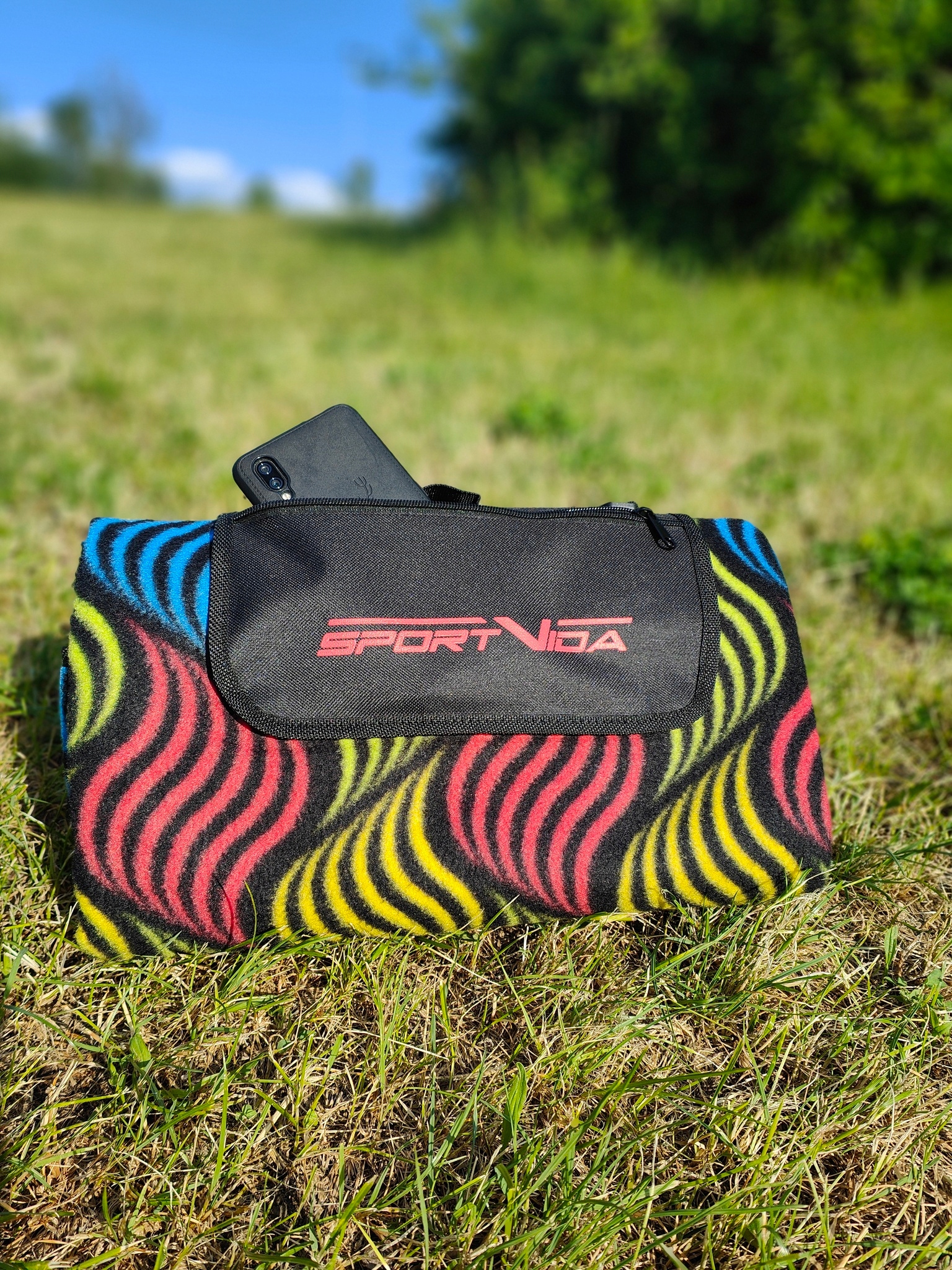 KOC PIKNIKOWY PLAŻOWY MATA 150x200cm SPORTVIDA XL Model SV-CC0105