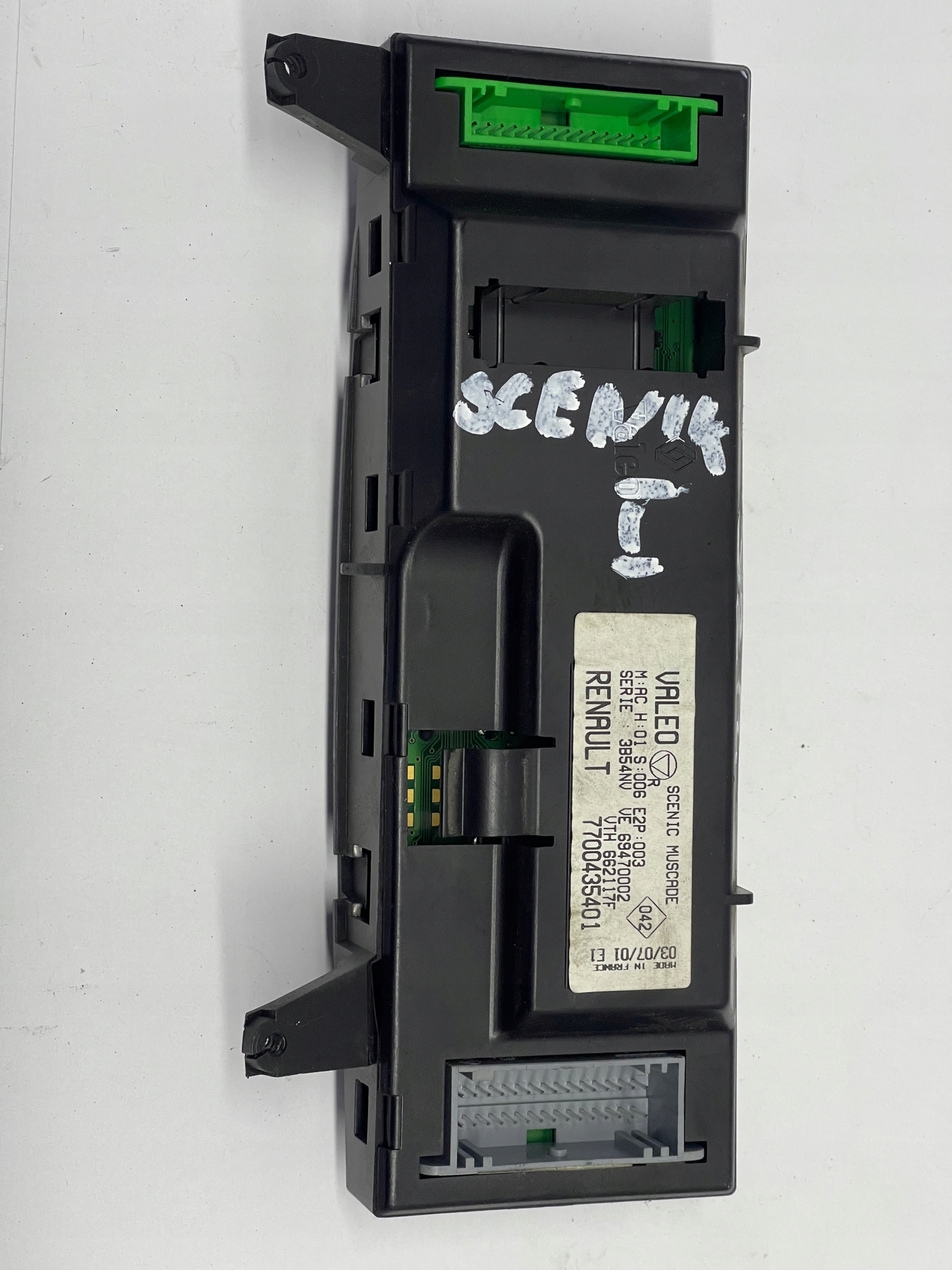 control panel KLIMY RENAULT MEGANE SCENC and 03R 77004435401