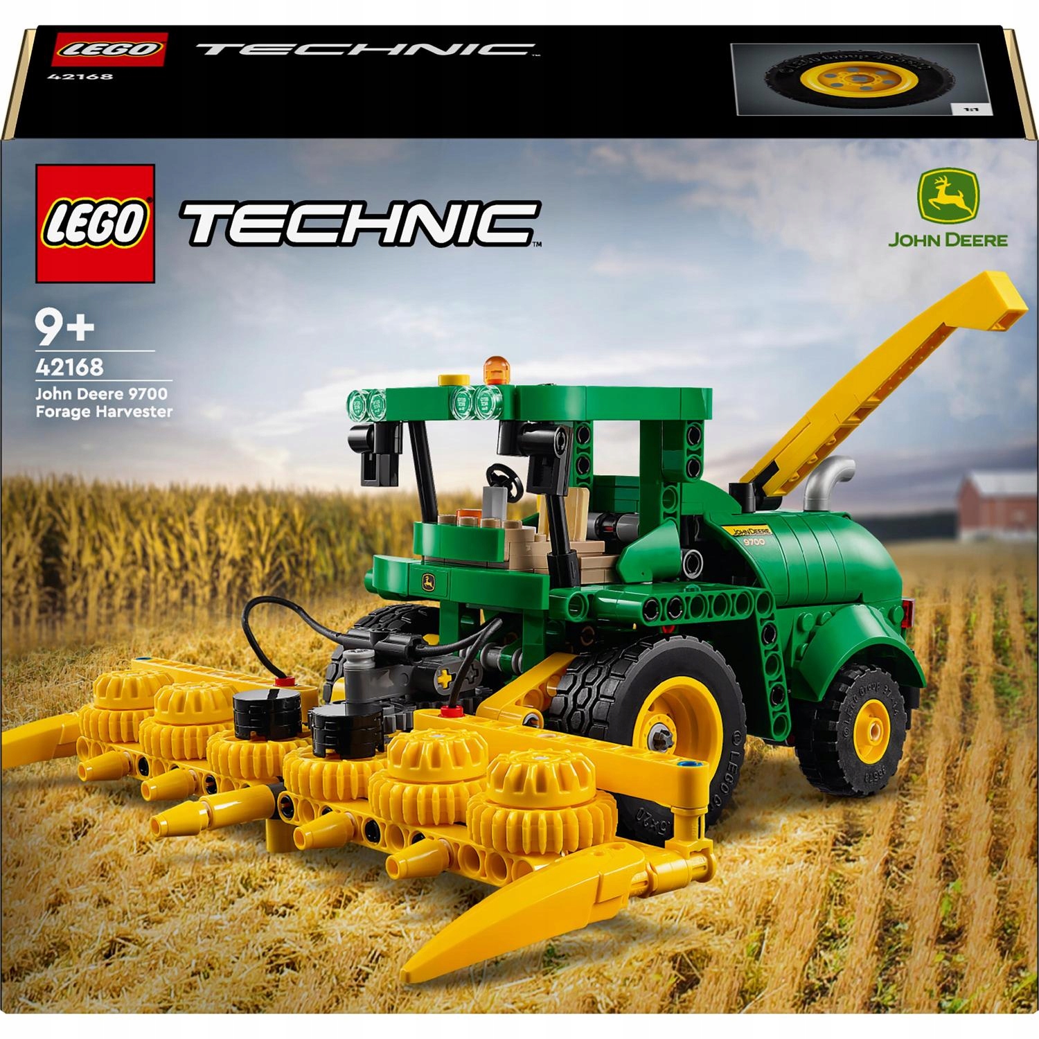 Lego Technic 42168 Samojízdná sekačka Traktor Vesnice John Deere 9700