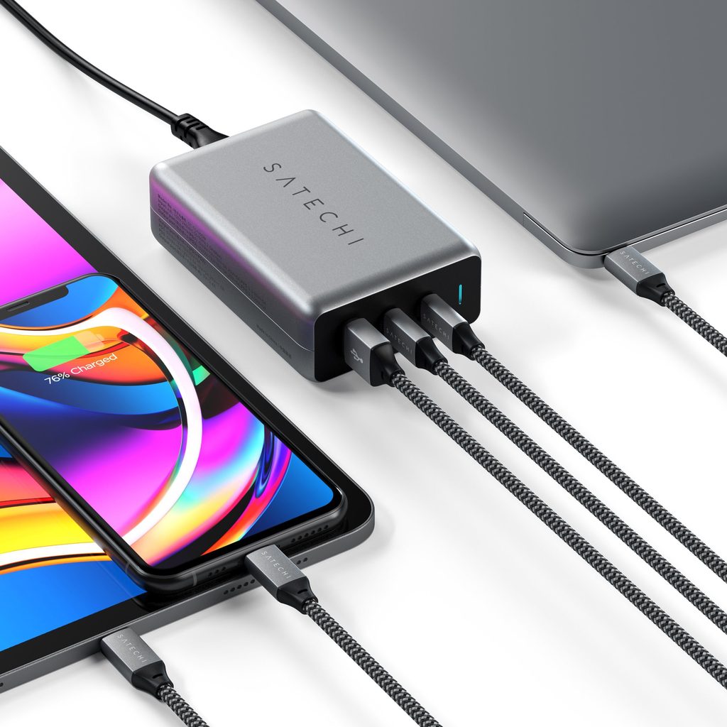 Satechi 100W USB-C PD USB-A Charger Ładowarka 2w1 Marka Satechi