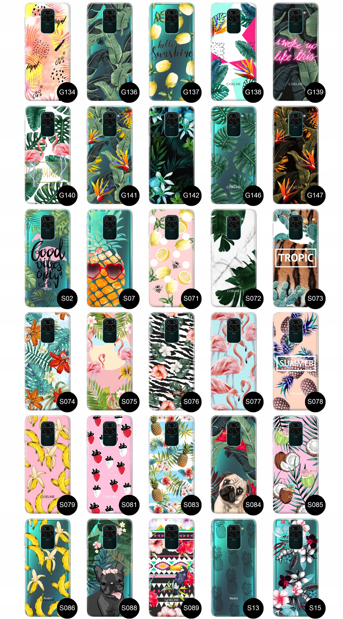 Etui do Xiaomi Redmi Note 9 etui guma wzory