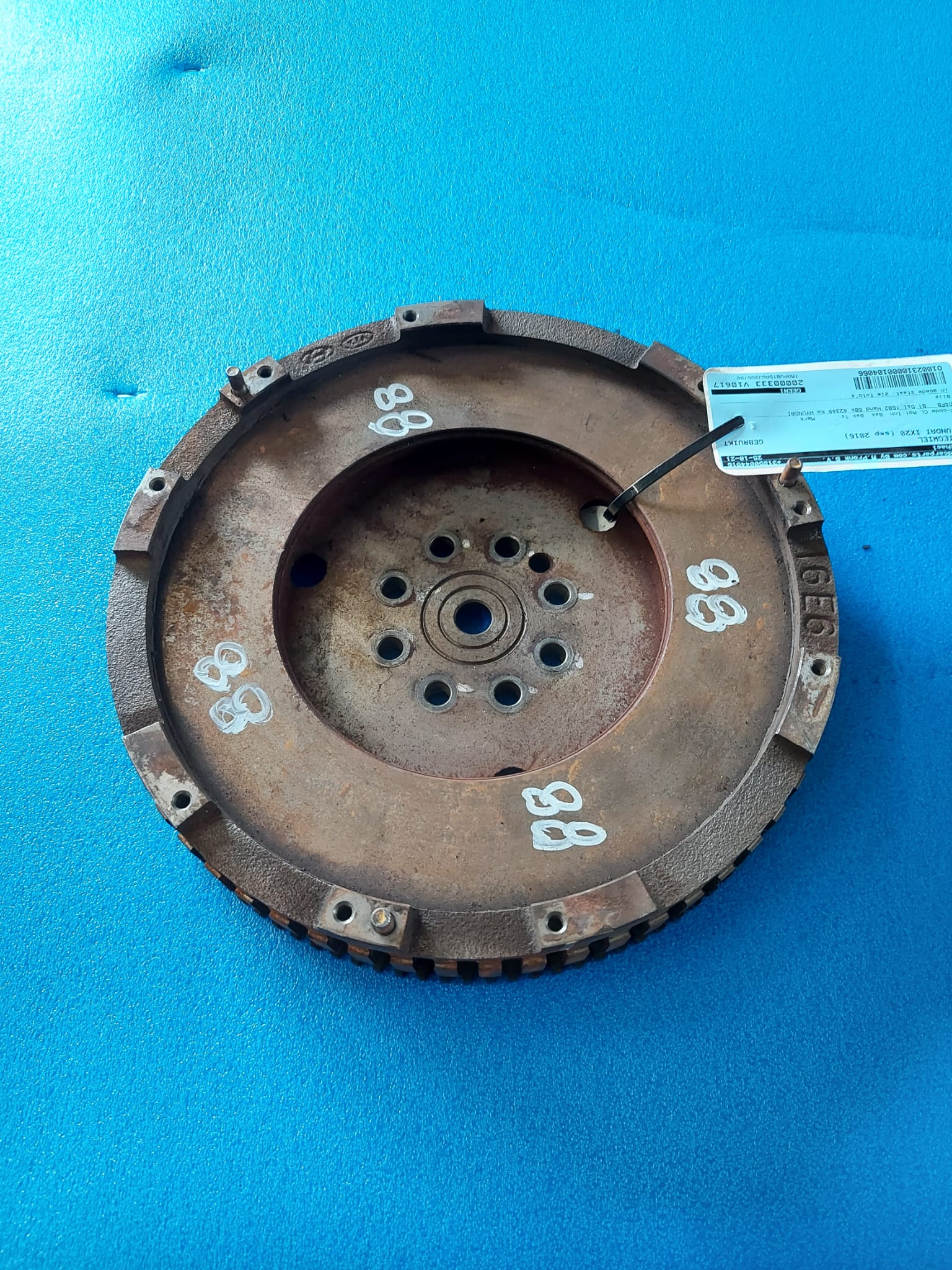 clutch wheel SZTYWNE HYUNDAI Ix20 1.6 crdi 16E6