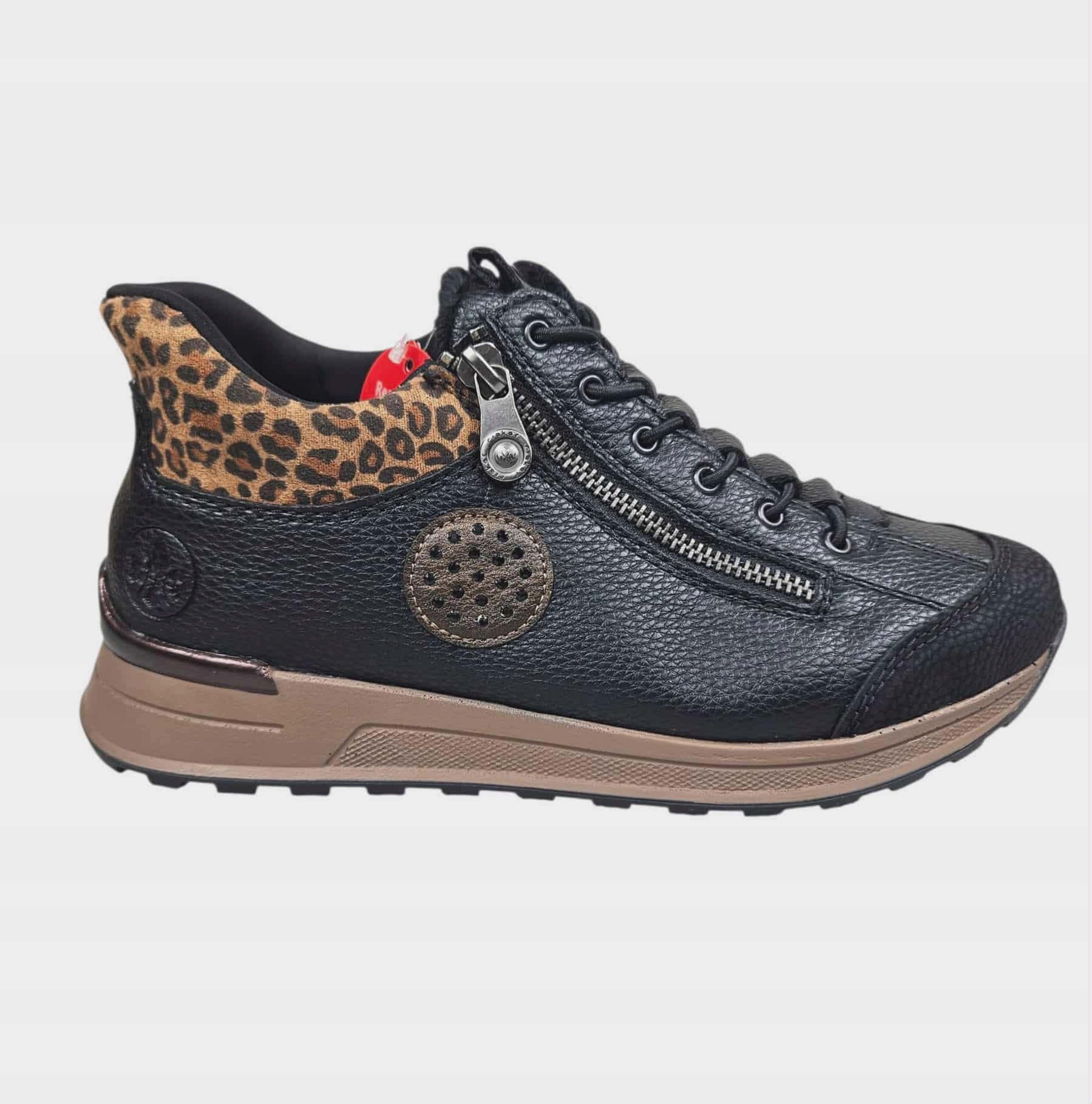 Rieker zateplené kotníkové Kotníkové Boty Rieker N1457-00, černé, vel. 36