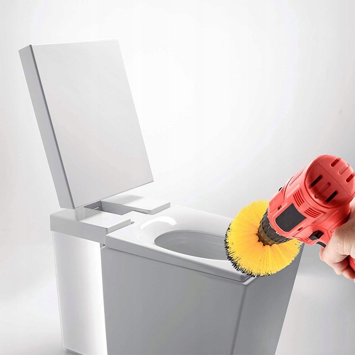 SZCZOTKI NA WIERTARKĘ WKRĘTARKĘ 3szt Producent Inny