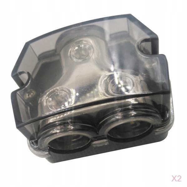 2 Pieces Power Splitter Distribution Block for Car