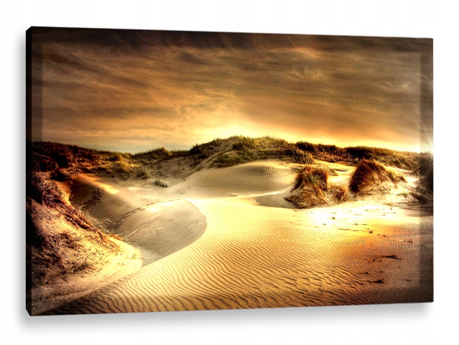 Obraz Led 100x70 podsvícený Lampička Poušť