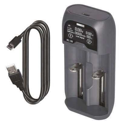 Ładowarka Li-ion akumulatorków BCL-20D Usb Emos