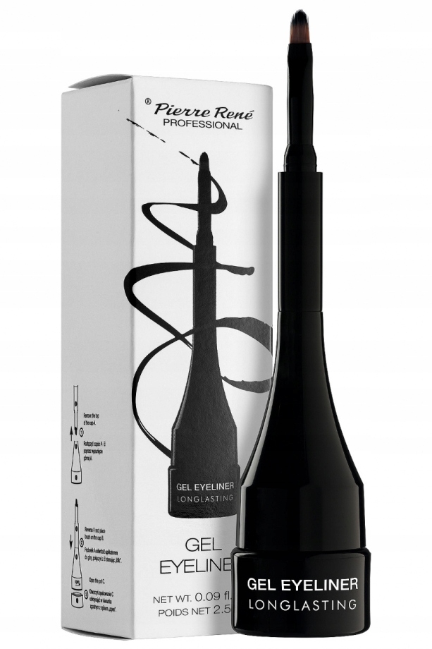 Pierre René Wodoodporny eyeliner 02 EXCENTRIC BROW