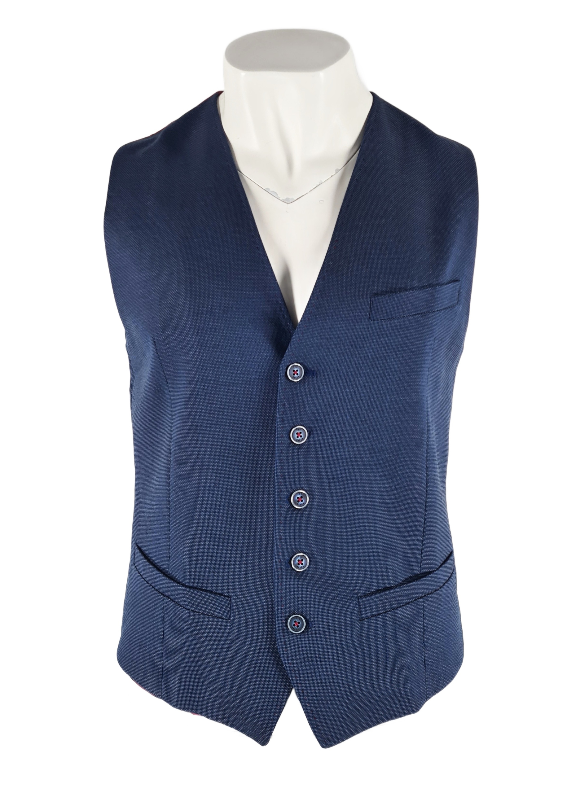 Ted Baker Bandwai Mini Design Waistcoat Vesta vel. L