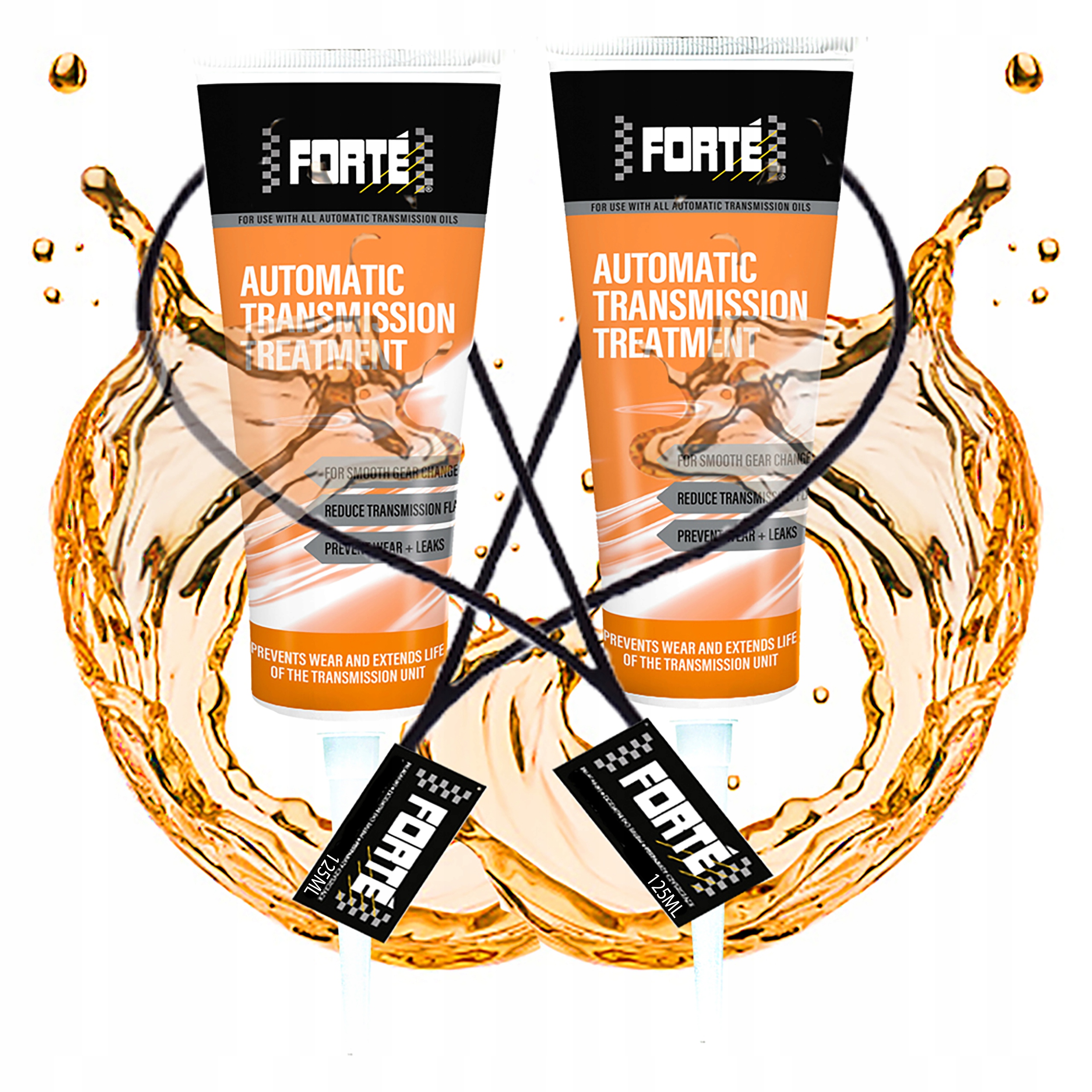 2x Forte Automatický Transission Treatment Automat Do Prevodovky Stlmí
