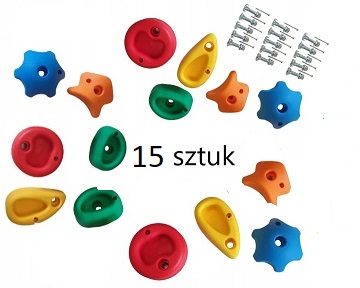 

Uchwyty Kamienie Do Wspinaczki Z Śrubami 15 Szt XL