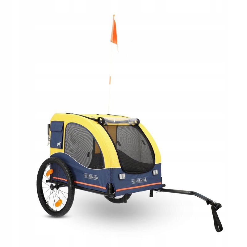 Hafenbande Przyczepka Rowerowa Jogger dla Psa Cabby L 155x74x103cm do 45kg