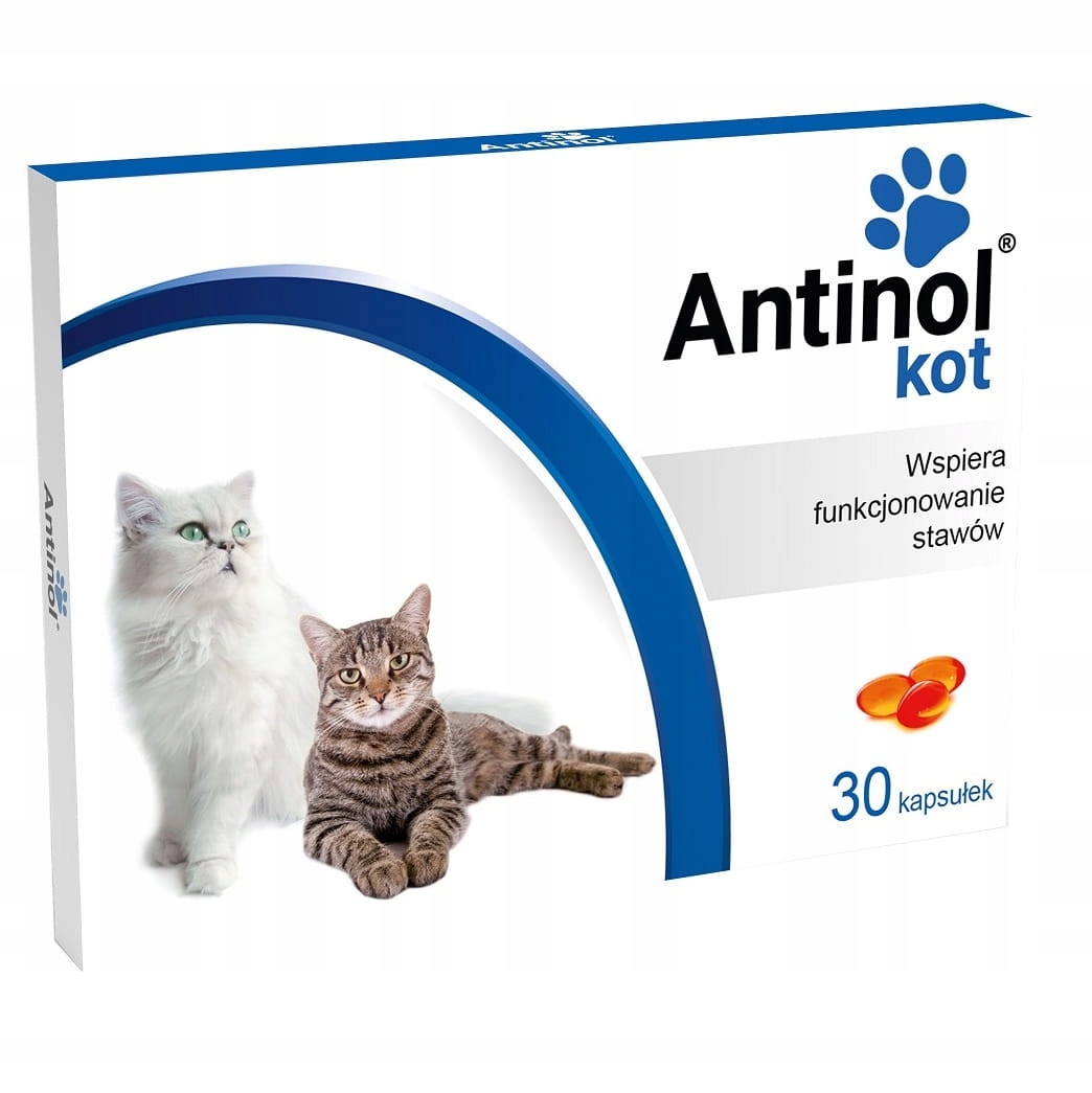 Levně Antinol na klouby pro kočky Biovico 30 kapslí