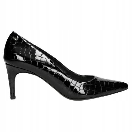 

Buty Wojas Czółenka damskie skóra czarne r. 36,5