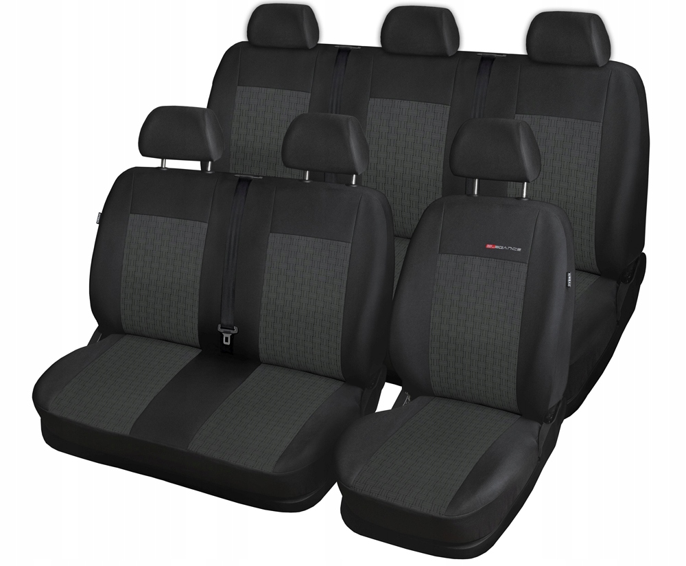 Autopoťahy šité na mieru pre Vw T-6 Bus 6-os. (1+2, 2+1) 2015-