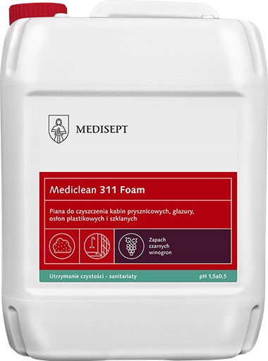 

Mediclean MC-311 5L Pianka Do Sanitariatów