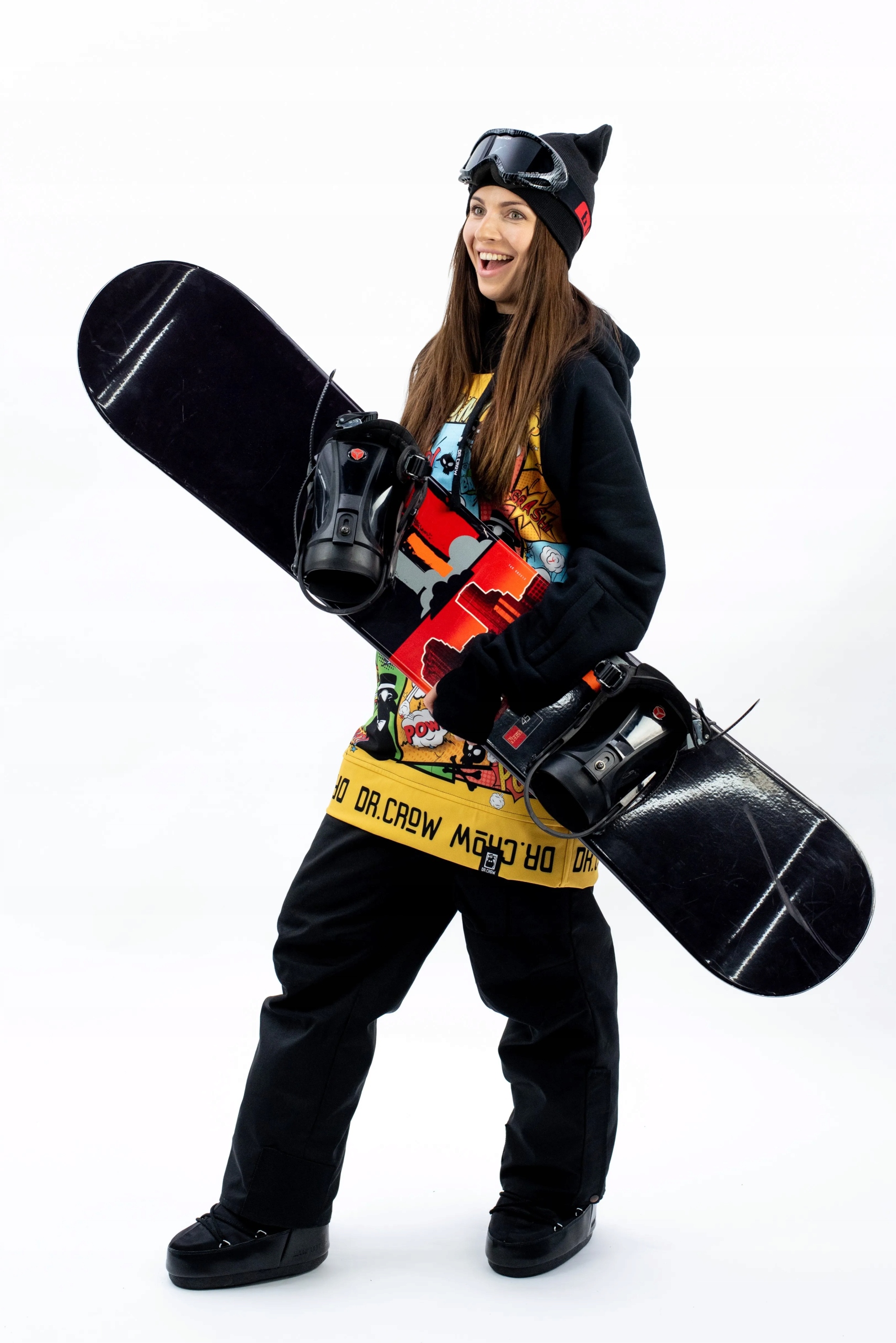Dr.Crow Unisex Bluza Snowboardowa Comic M