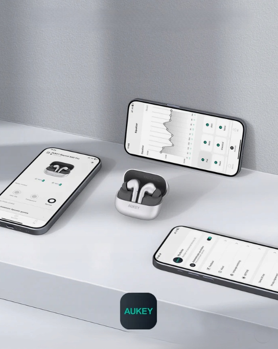 Słuchawki douszne AUKEY EP-B1 Hybrid ANC Model inny