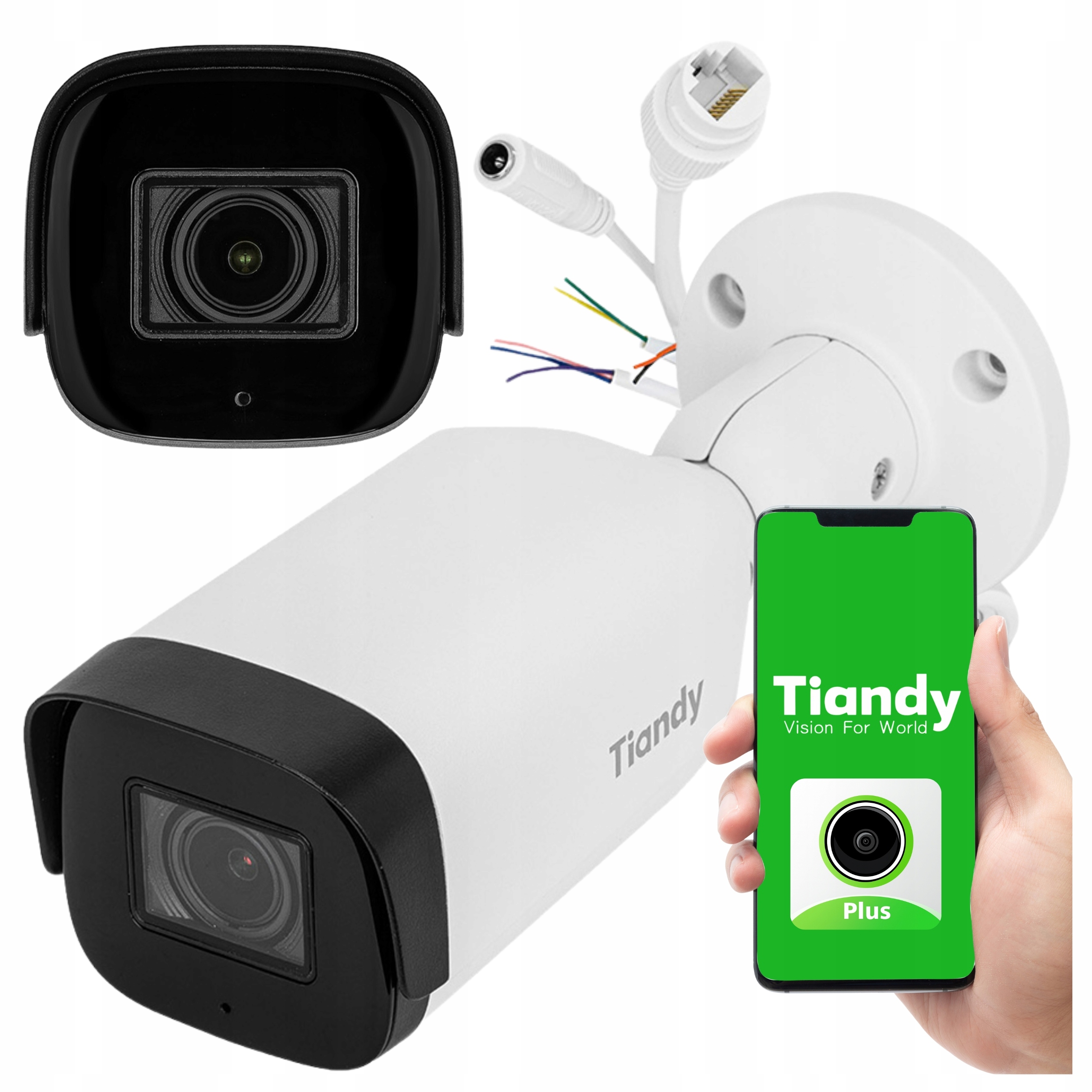 Tiandy TC-C38US Ip kamera Špecifikácie: LK/I8/A/E/Y/M/S/H/ 2.7-13.5MM/V4 8Mpx Ir 80m