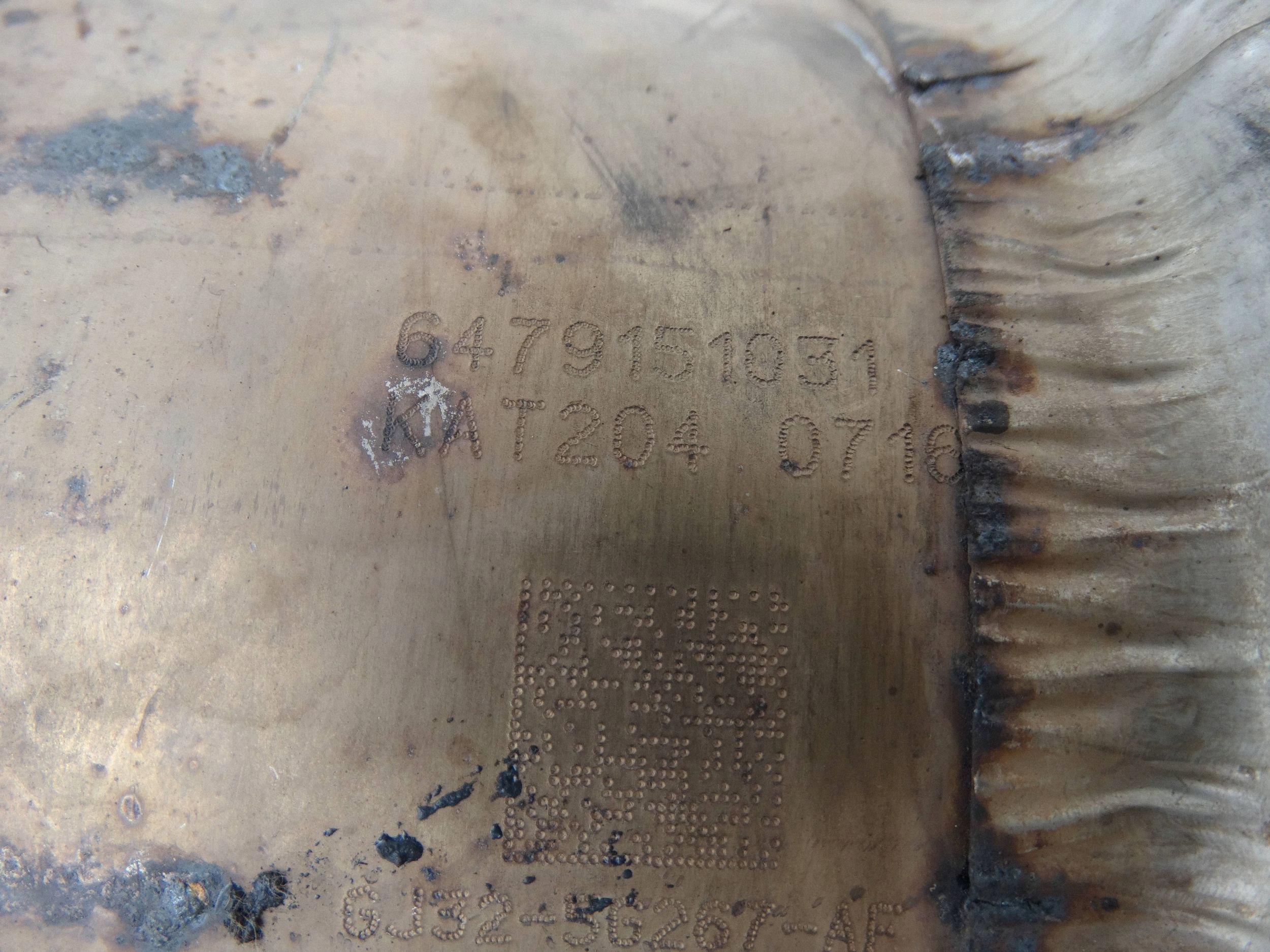 catalyst/DPF Land Rover Range Rover Evoque L538 GJ325G267AF