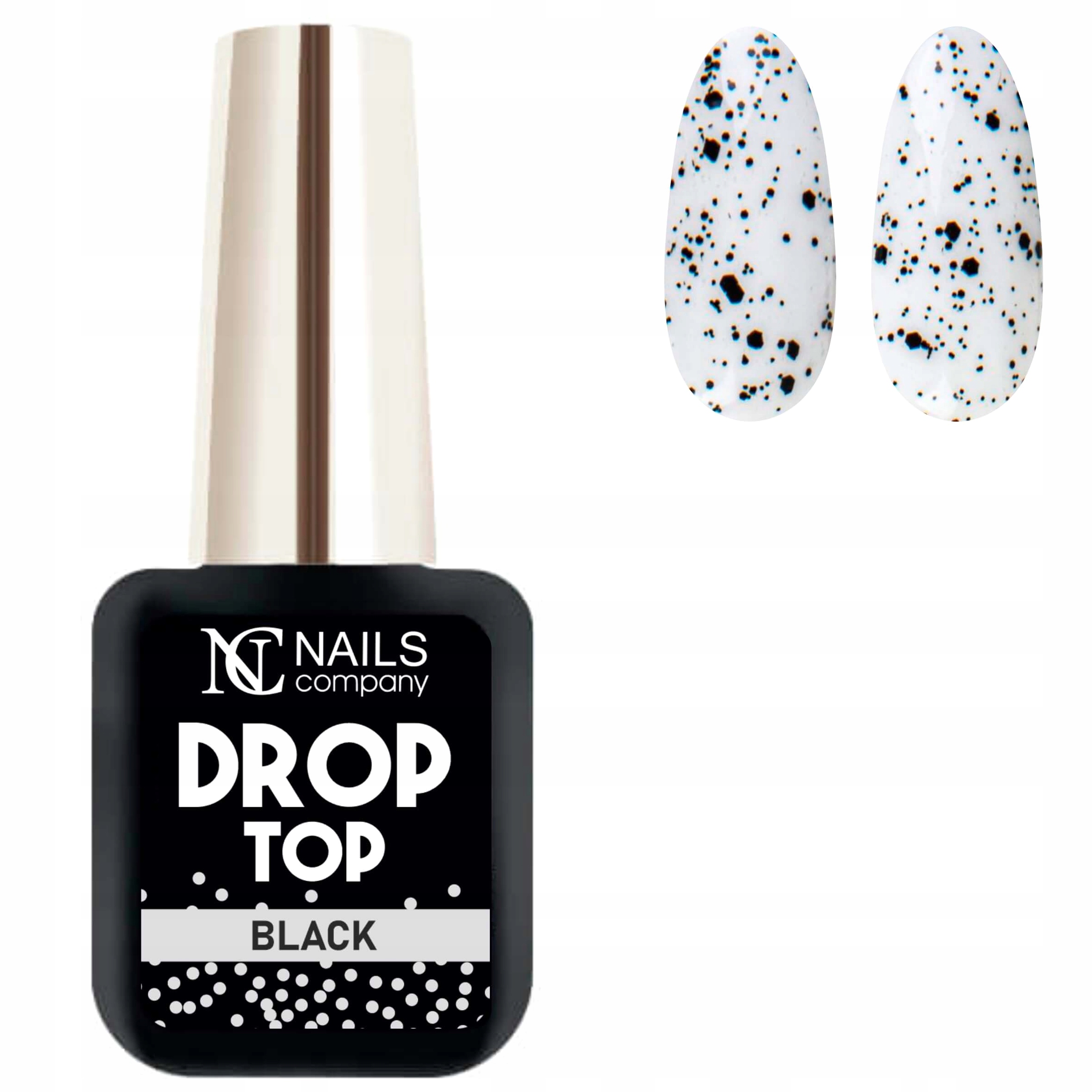 

Nails Company Drop Top Black 6 ml