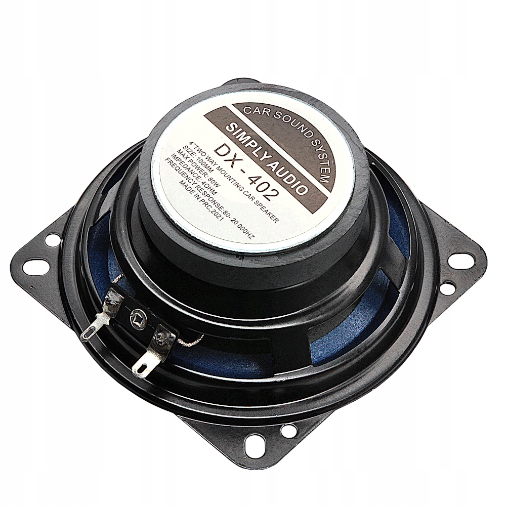 MOCNE GŁOŚNIKI SAMOCHODOWE 100MM / 10CM 80W Marka Inna