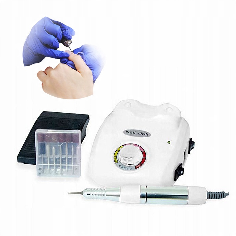 

Frezarka Do Paznokci Manicure DM-208 40W Frezy MIX