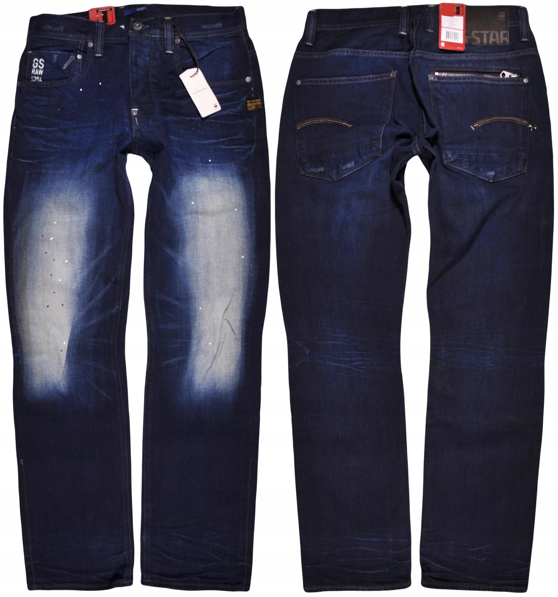 G-star džíny Regular blue Attacc Straight W34 L32