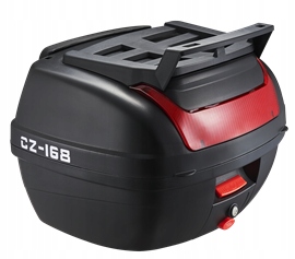 Motocyklový kufr Centrální 40L Vancover Odrazka Deska Nosič Opěradlo