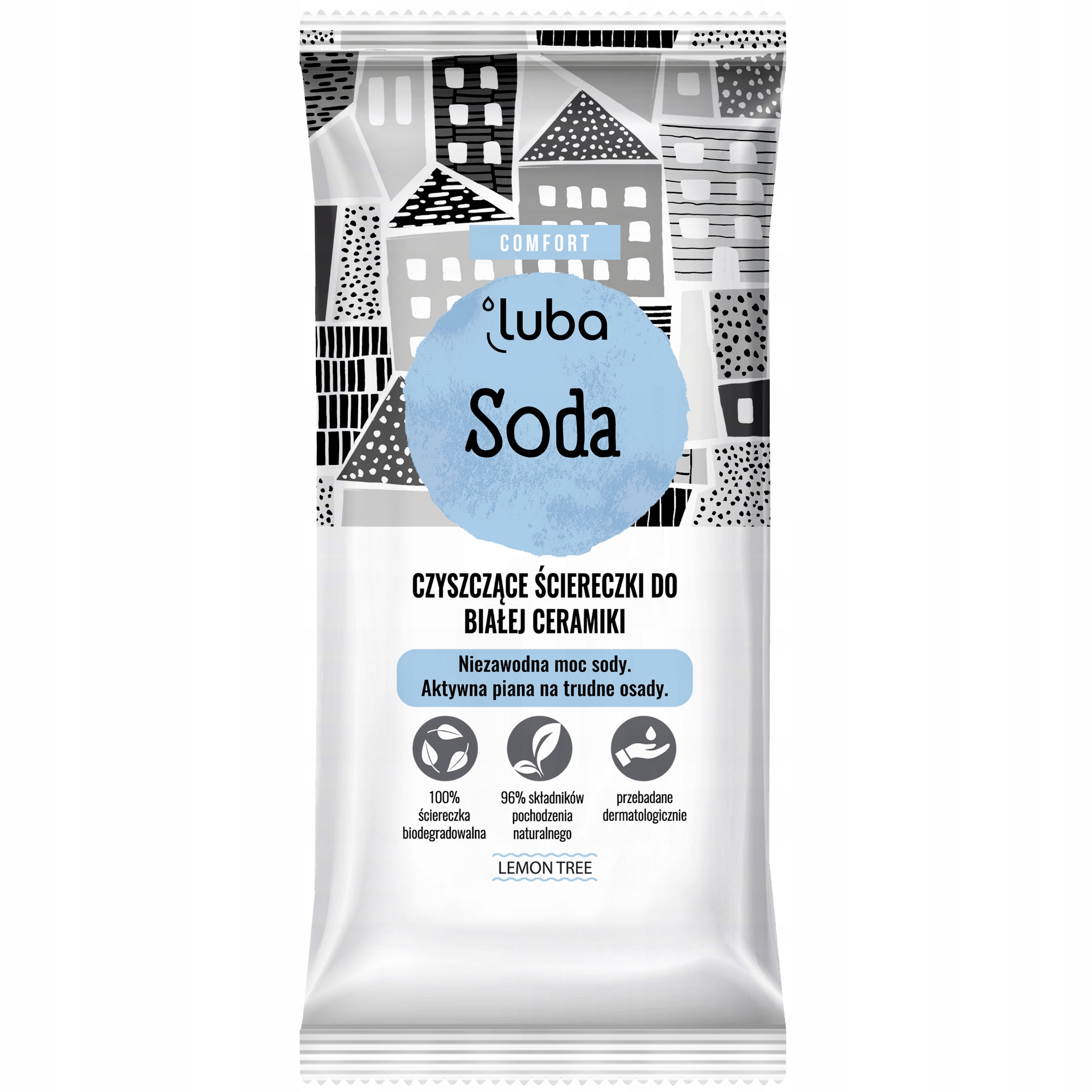 

Czyszczące Ściereczki Antybakteryjne Soda 24 szt.