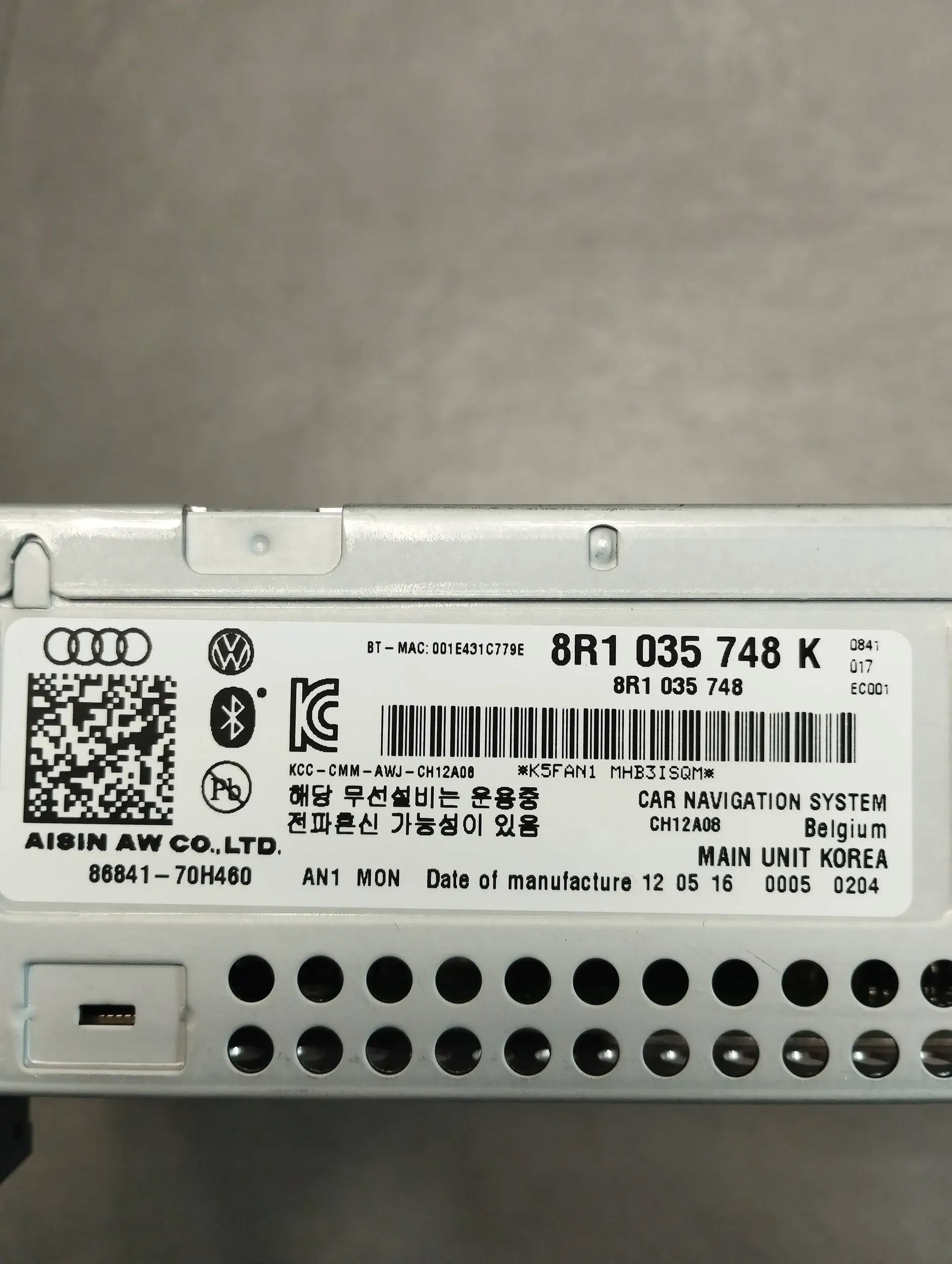 Audi A5 8T JEDNOSTKA MMI 8R1035748K
