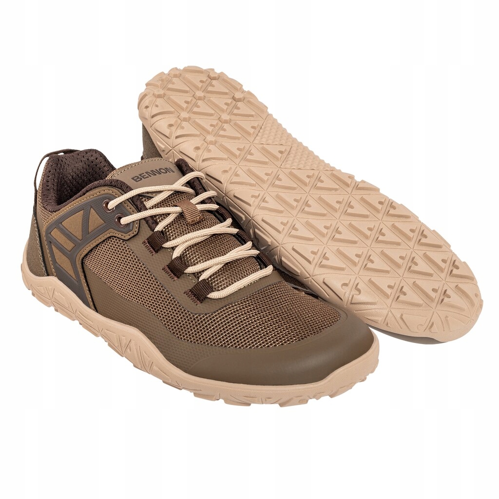 Turistické trekové boty Bennon Barefoot Sport Brown 41